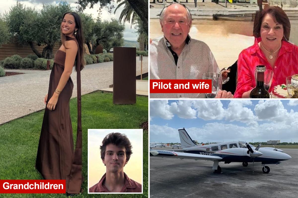 Florida couple, grandchildren missing after plane crashes on way back from Bahamas vacation home