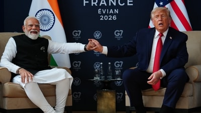 Prime Minister Narendra Modi and US President Donald Trump. (AP/File)