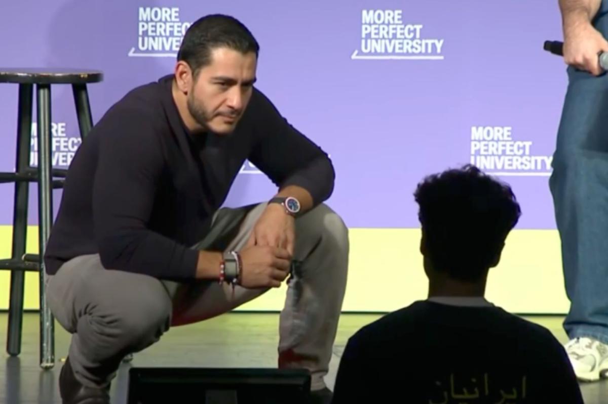 Abdul El-Sayed confronted by Michigan student over Iran stance in tense exchange