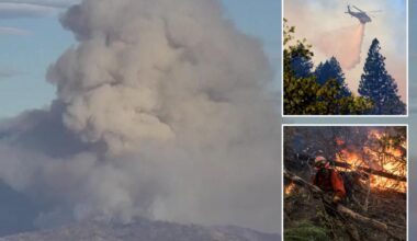 Lucas Fire weather warning issued after evacuations in Mendocino & Lake counties