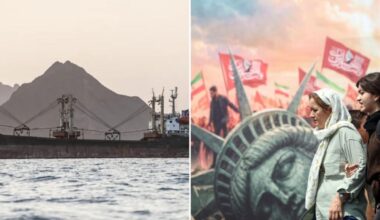 Iran strikes US-contracted ship with American personnel on board: report
