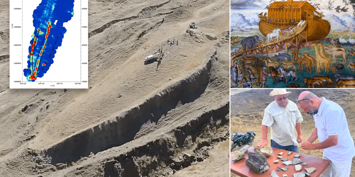 Archaeologists begin drilling at 'Noah's Ark site' ahead of potential biblical breakthrough