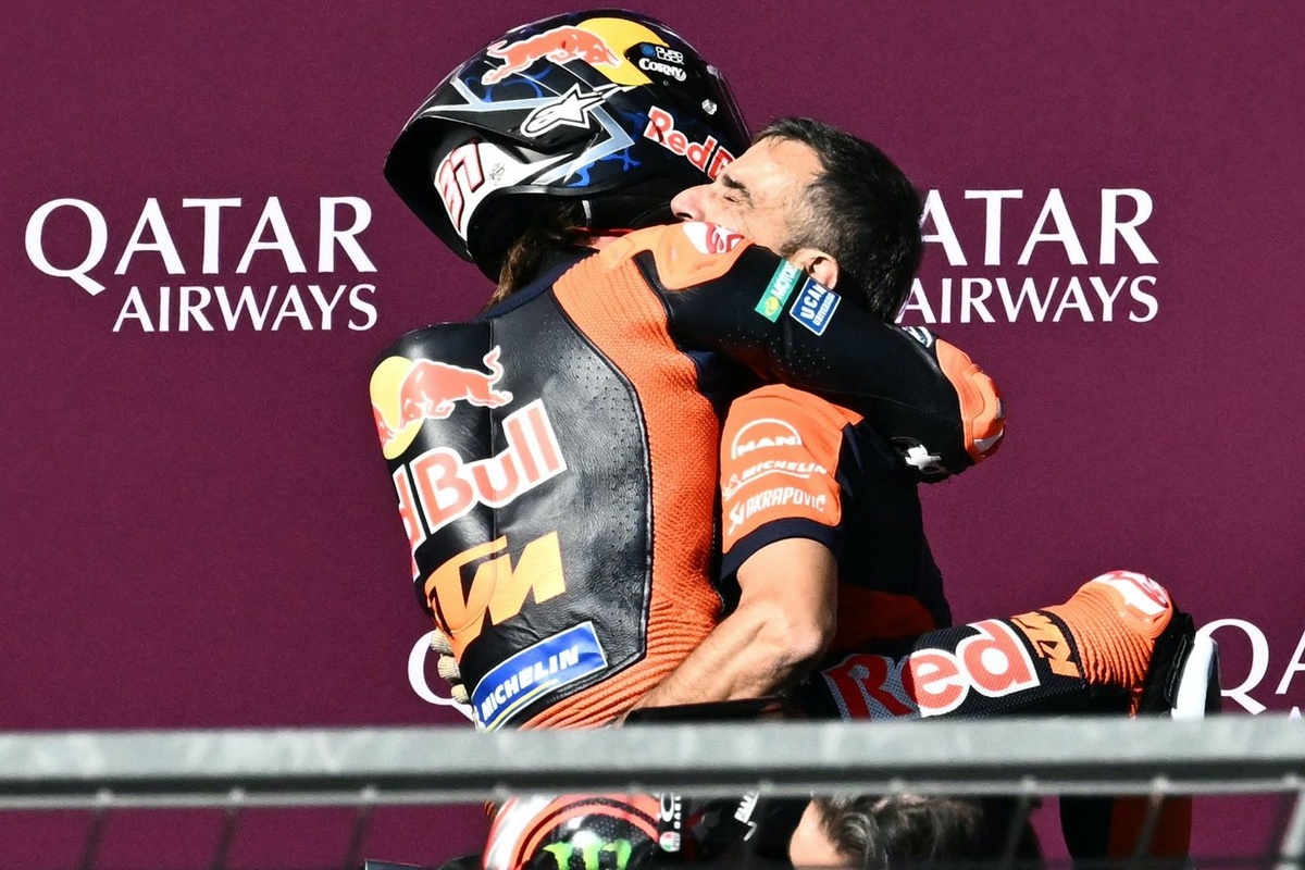 MotoGP Austrian GP: Pedro Acosta beats Jorge Martin to end wait for maiden win