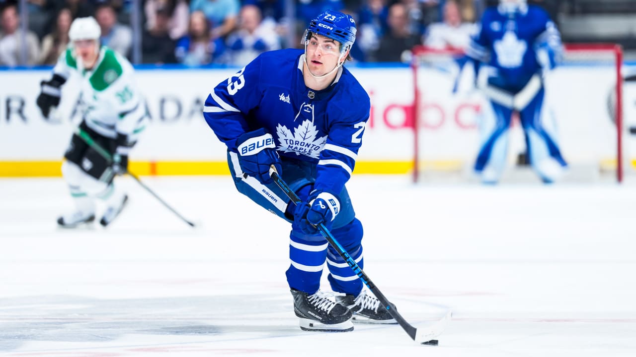 Knies ‘hasn’t even scratched the surface’ for Maple Leafs, Matthews says