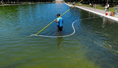 Contractor Admits They, Not Imaginary Antifa Vandals, Wrecked the Reflecting Pool