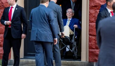 Mitch McConnell returns to US Senate after three-month absence | US Midterm Elections 2026 News