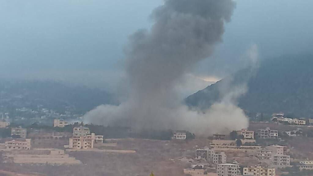 Strike in Arab Salim, southern Lebanon תקיפה בערב סאלים, דרום לבנון