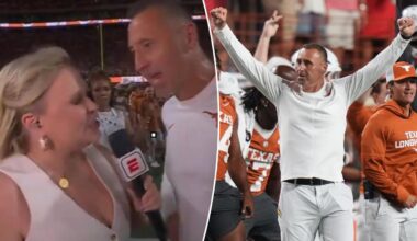 Steve Sarkisian breaks silence on Holly Rowe ESPN interview controversy