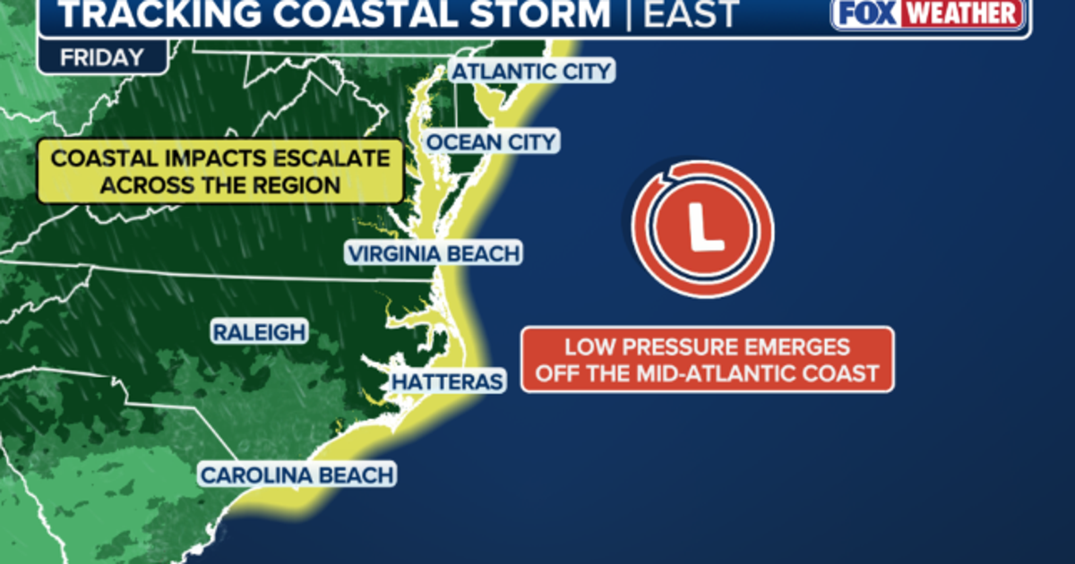 NYC weather timeline: Nor'easter could bring heavy rain, powerful winds this week