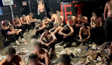 Wisconsin police find dozens of partially clothed men in frat house basement in alleged hazing incident