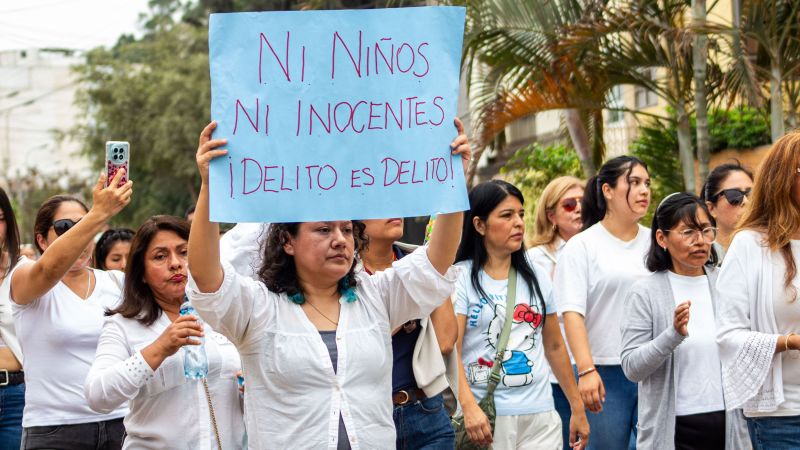 A boy in Peru was allegedly raped by classmates on a bus