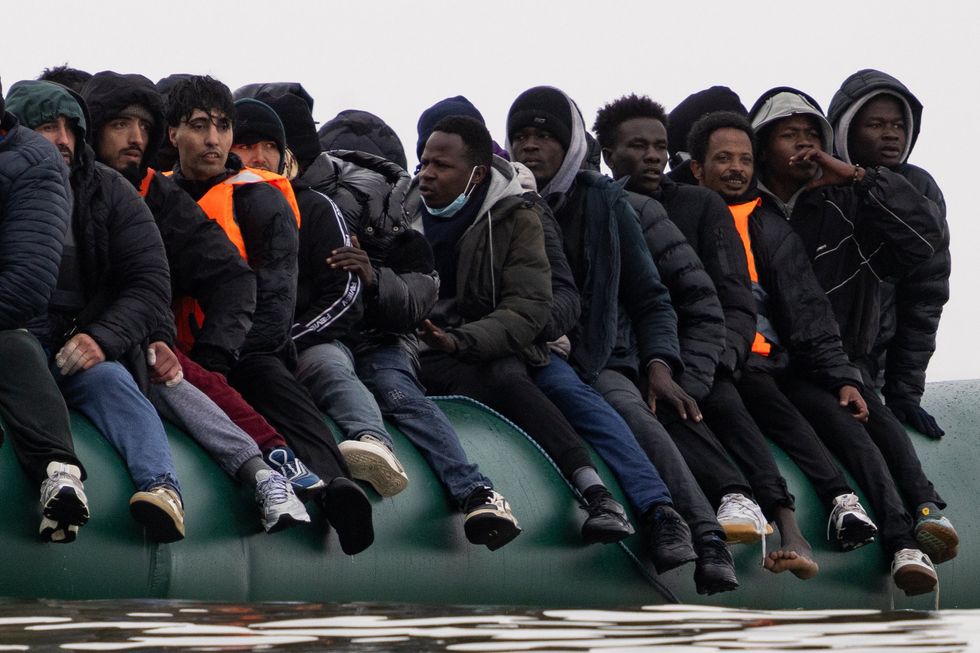 Small boat migrants