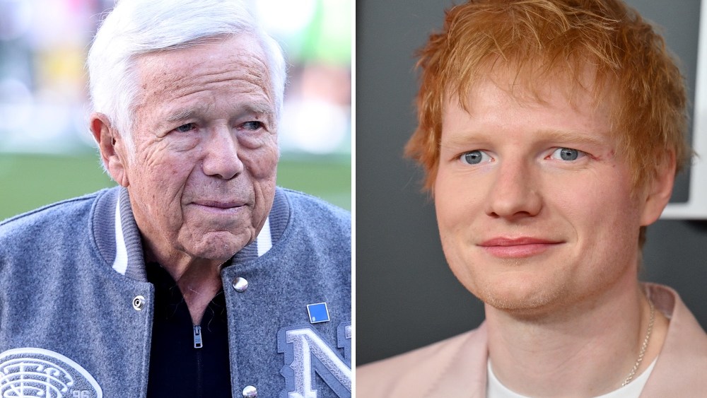 Robert Kraft, Ed Sheeran Donating $4 Million to 'Humanitarian Crisis'