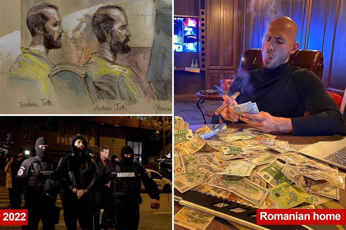 Andrew Tate indicted in Romania for trafficking minors, money laundering