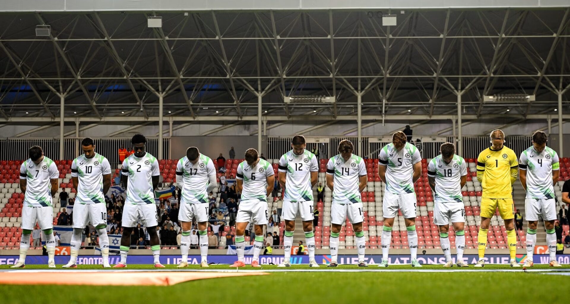 Irish national soccer team won’t shake hands with Israel after win