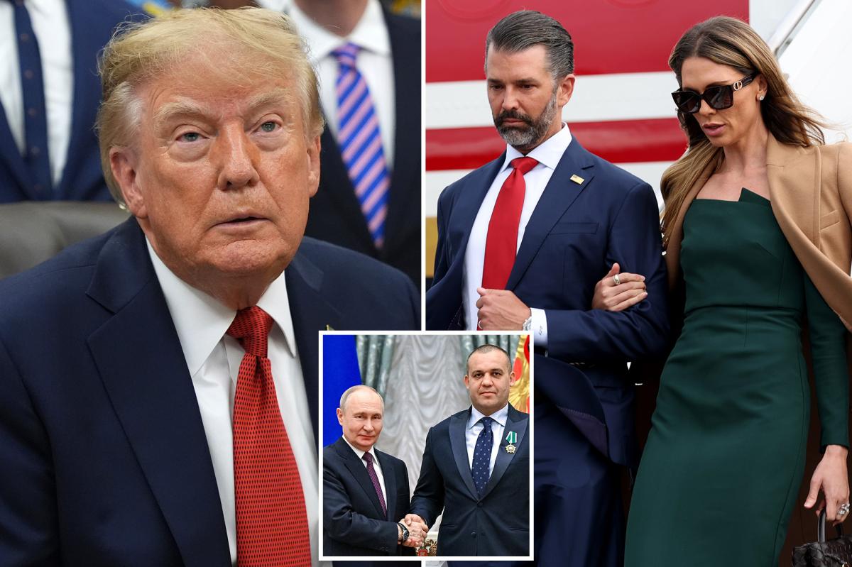 President Trump said his son Don Jr paid back the Russian oligarch who paid for his wedding festivities