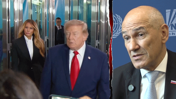 PM Janez Janša accuses UN of double standards on Gaza and Ukraine