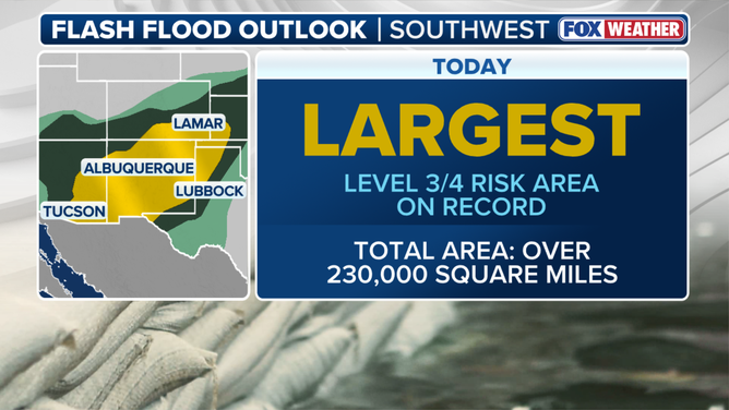 Tuesday flash flood threat.
