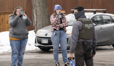Lawsuit claims DHS is systematically intimidating ICE observers : NPR