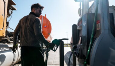The price of diesel hits a record high : NPR
