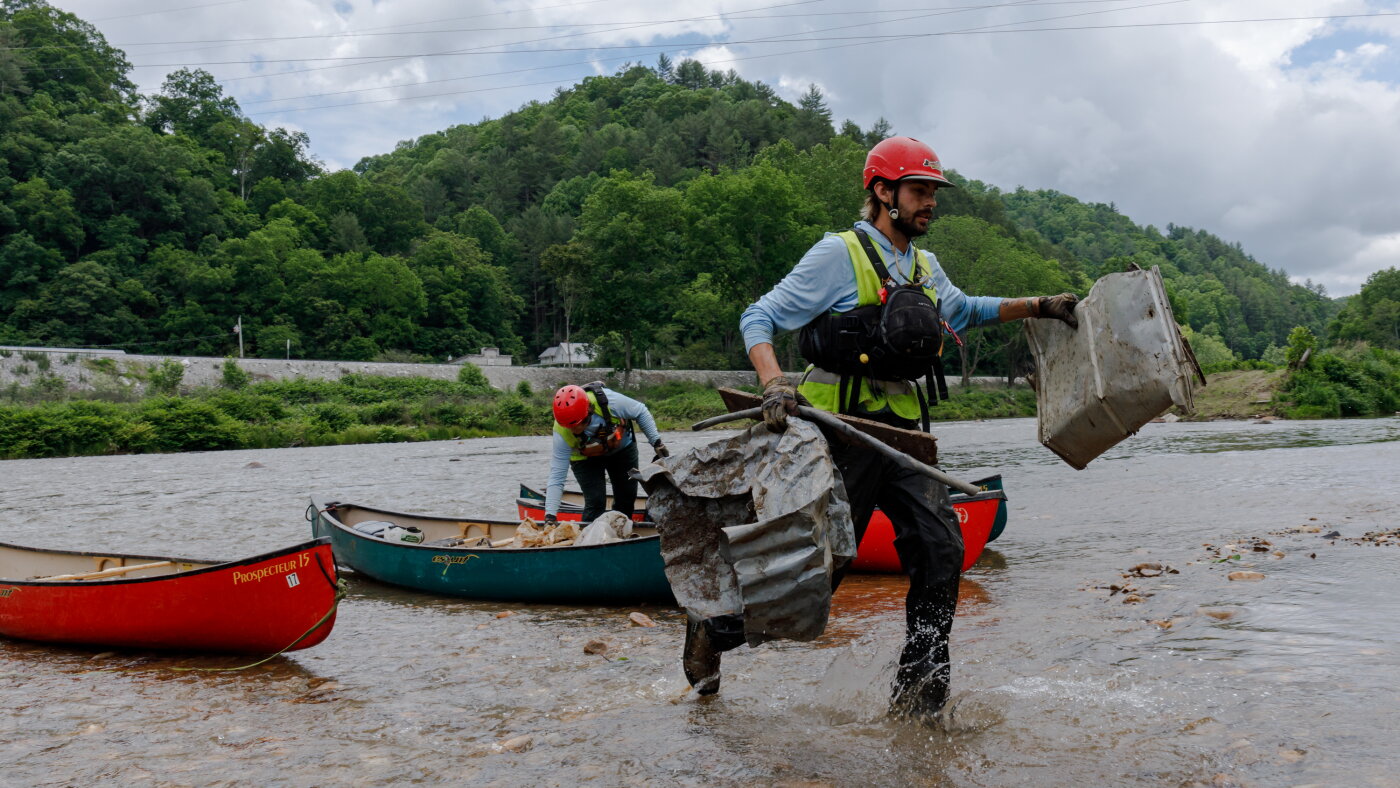 Returning lost treasures after hurricanes, floods and wildfires : NPR