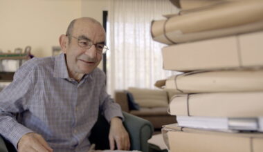 Leading Palestinian writer secretly smuggles his archive to Scoltland : NPR