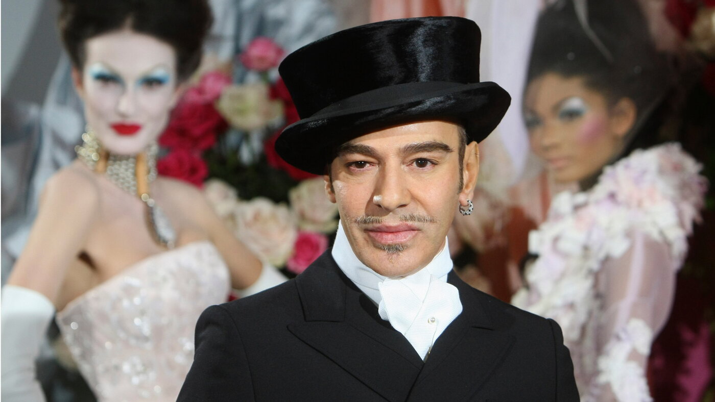 Museum cancels planned Met Gala exhibit on fashion designer John Galliano : NPR