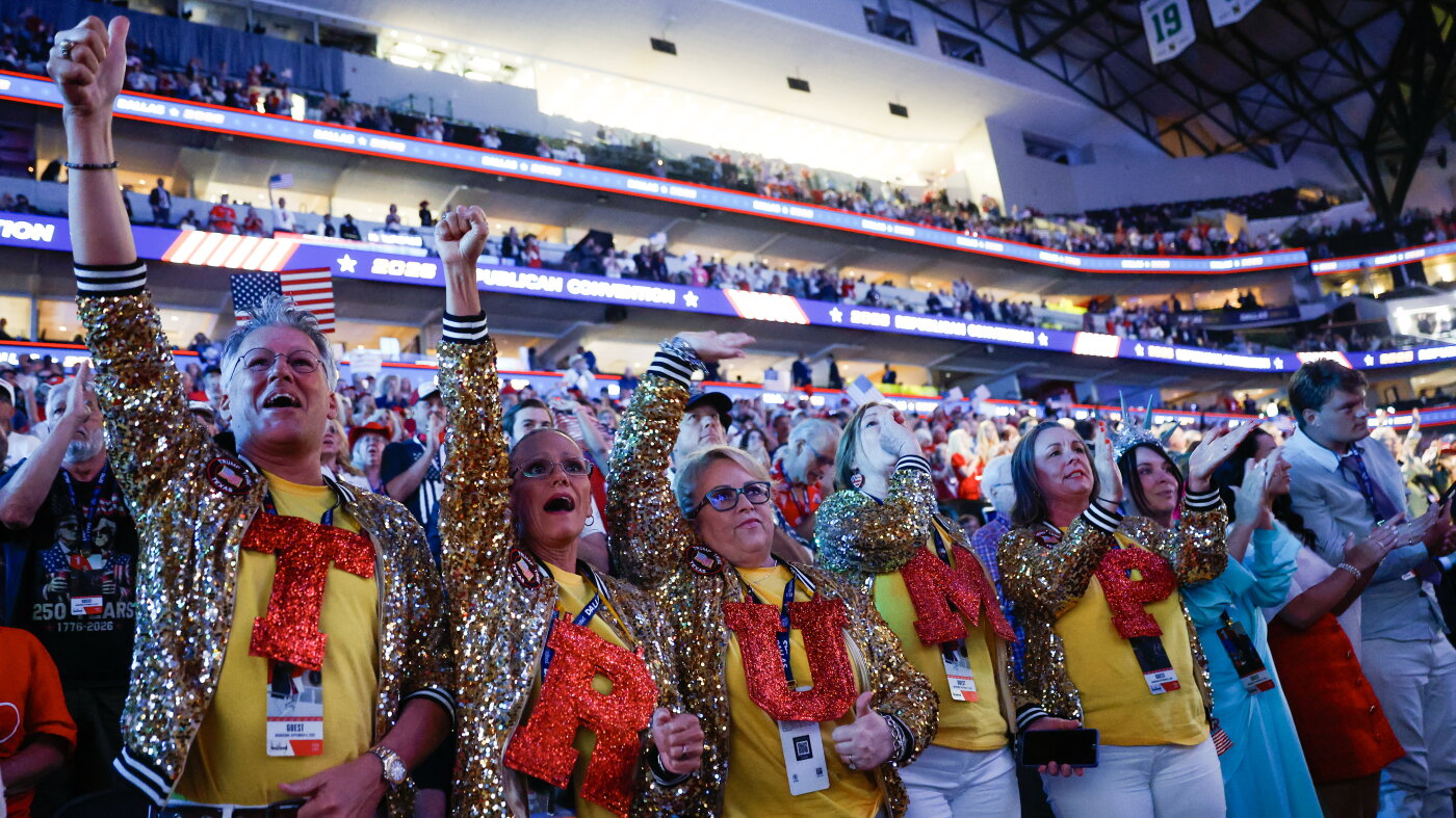 Last night of the Republican convention underway in Dallas : NPR