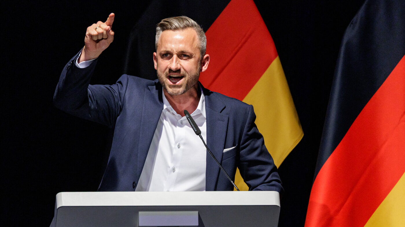 Germany's AfD eyes first far-right state government since 1945 : NPR