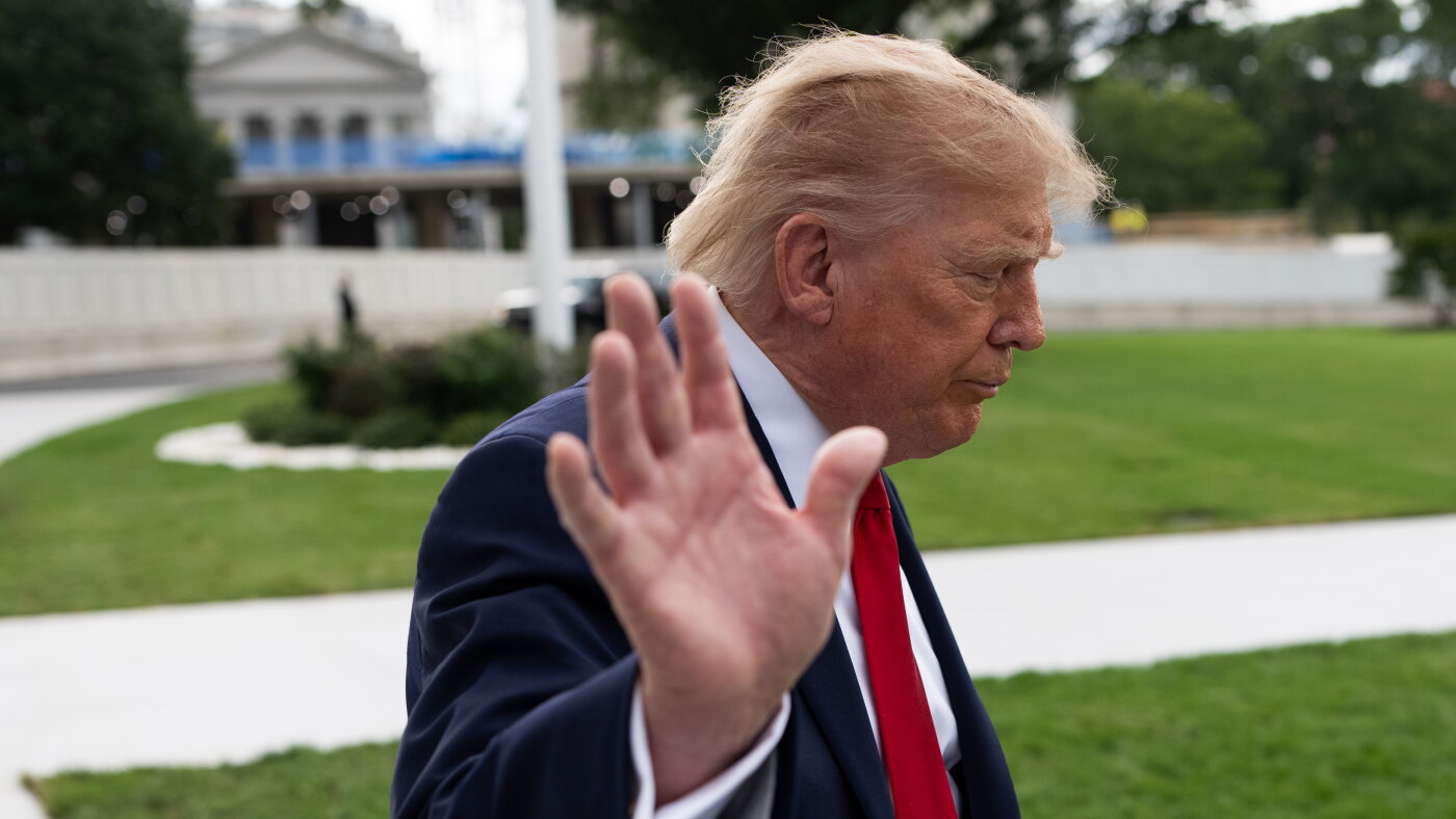 Trump rejects plan to reopen Strait of Hormuz : NPR