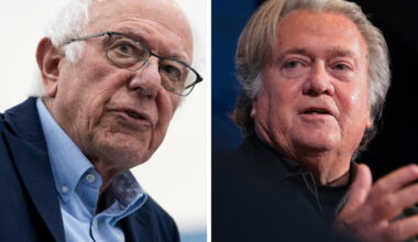 Bernie Sanders and Steve Bannon to share a stage to promote curbs on AI : NPR