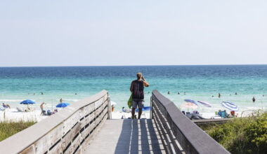 Who owns the beach? A battle plays out in Florida : NPR