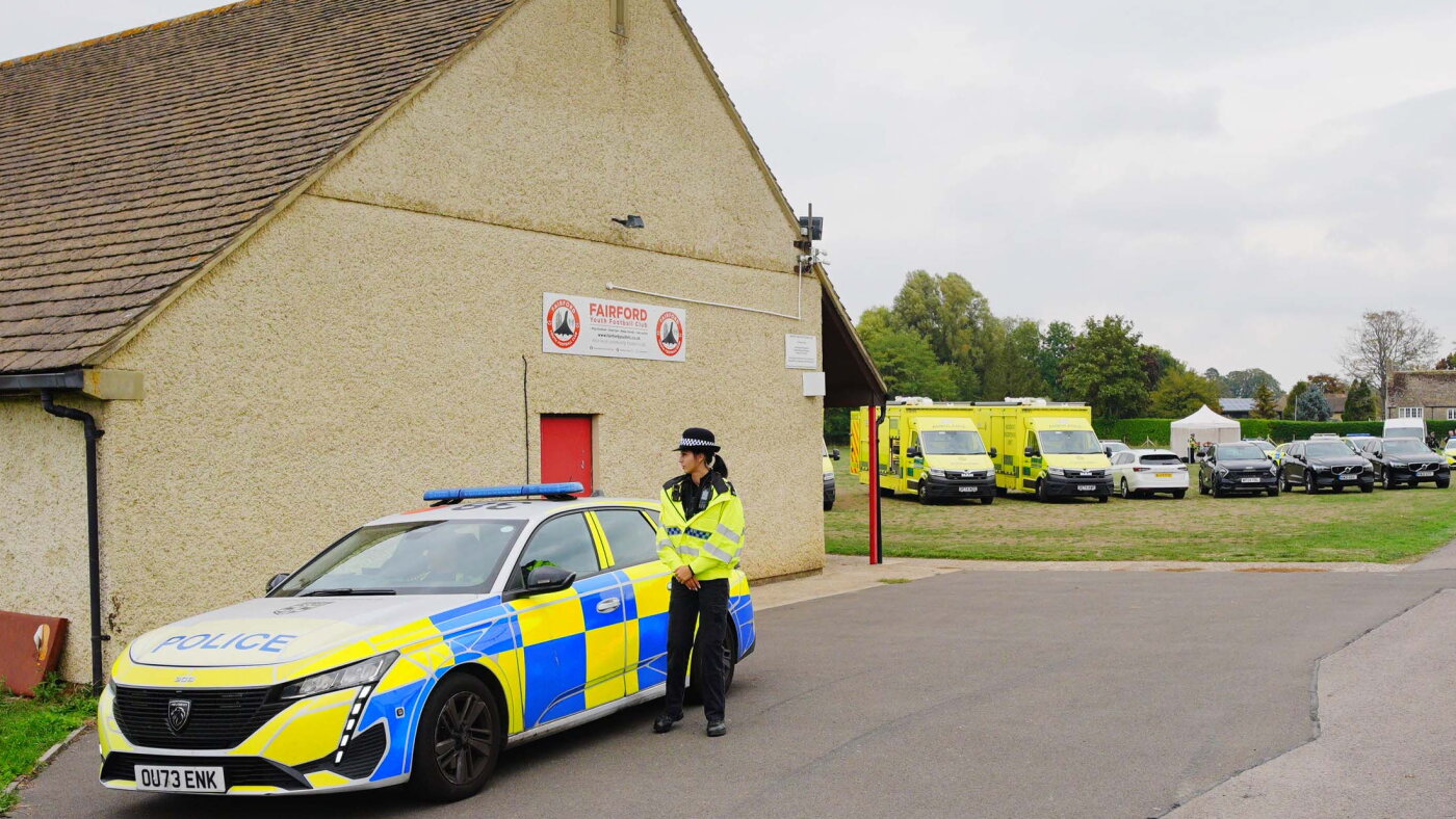 5 arrested near a U.K. air base used by U.S. on suspicion of preparing a terrorist act : NPR