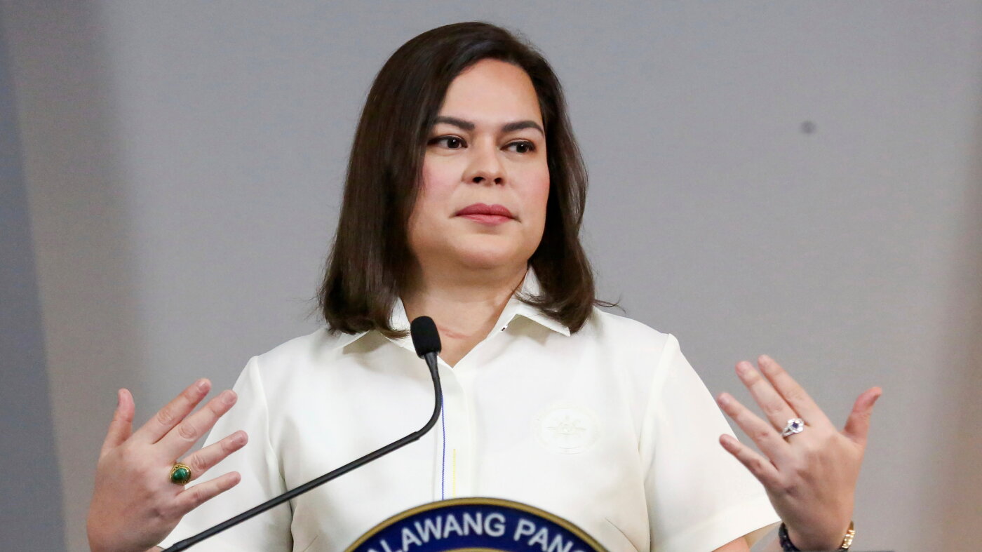 Philippine vice president is ordered arrested for threats against the president : NPR