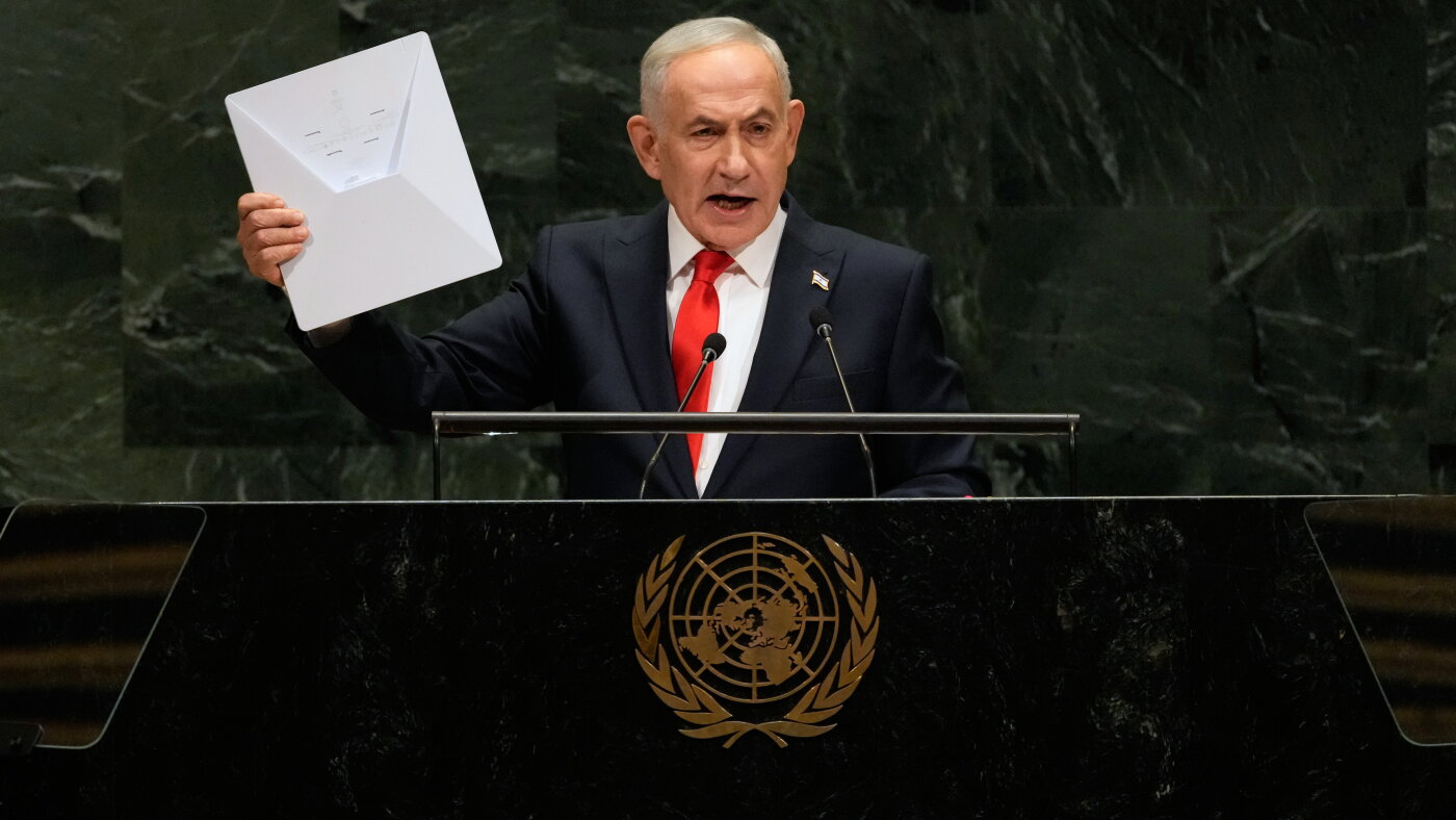 Netanyahu rages against critics, including Mamdani, at UNGA : NPR