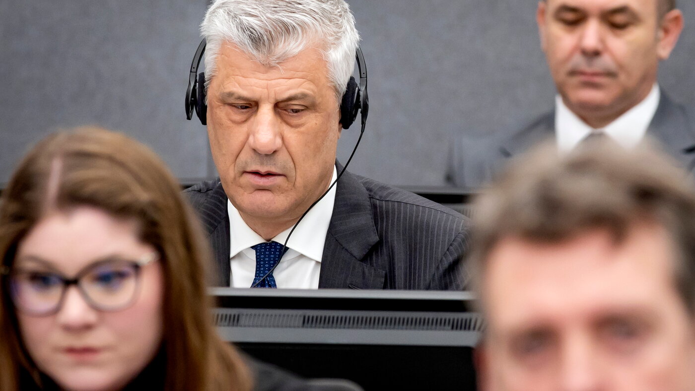 Kosovo’s former President Thaci convicted of war crimes : NPR