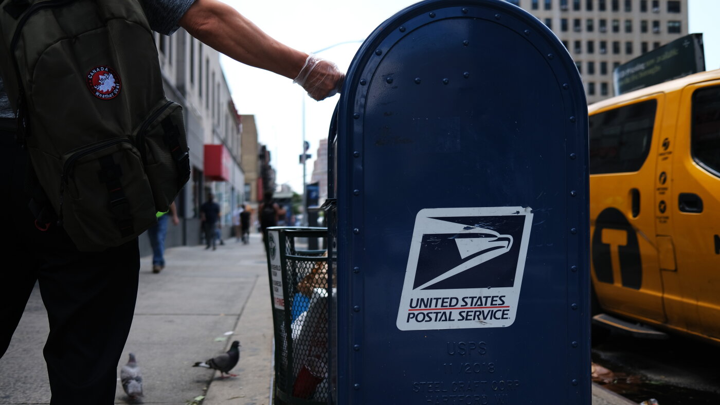 Mail-in voters caught up in court fight over USPS ballot rule : NPR