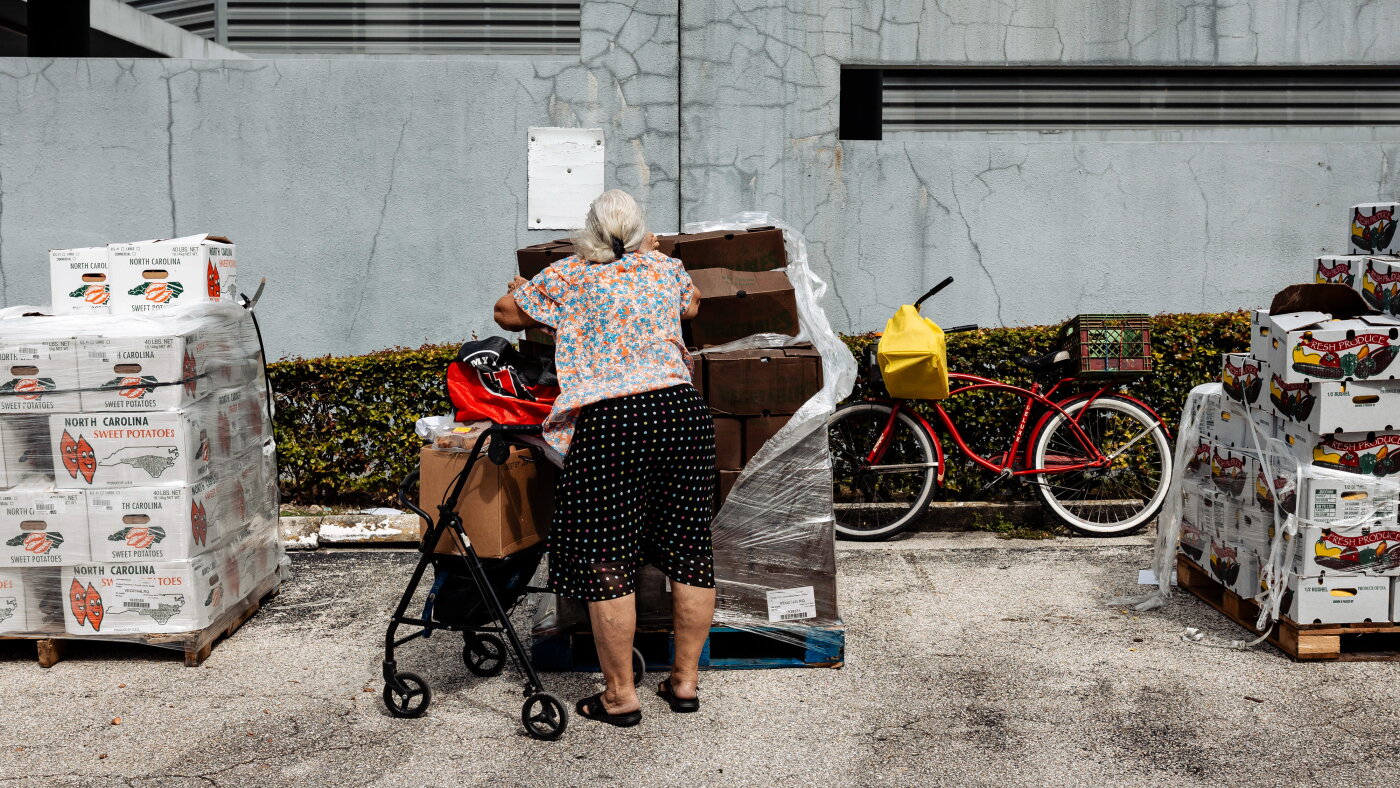 Poverty rates rise for older adults and seniors : NPR