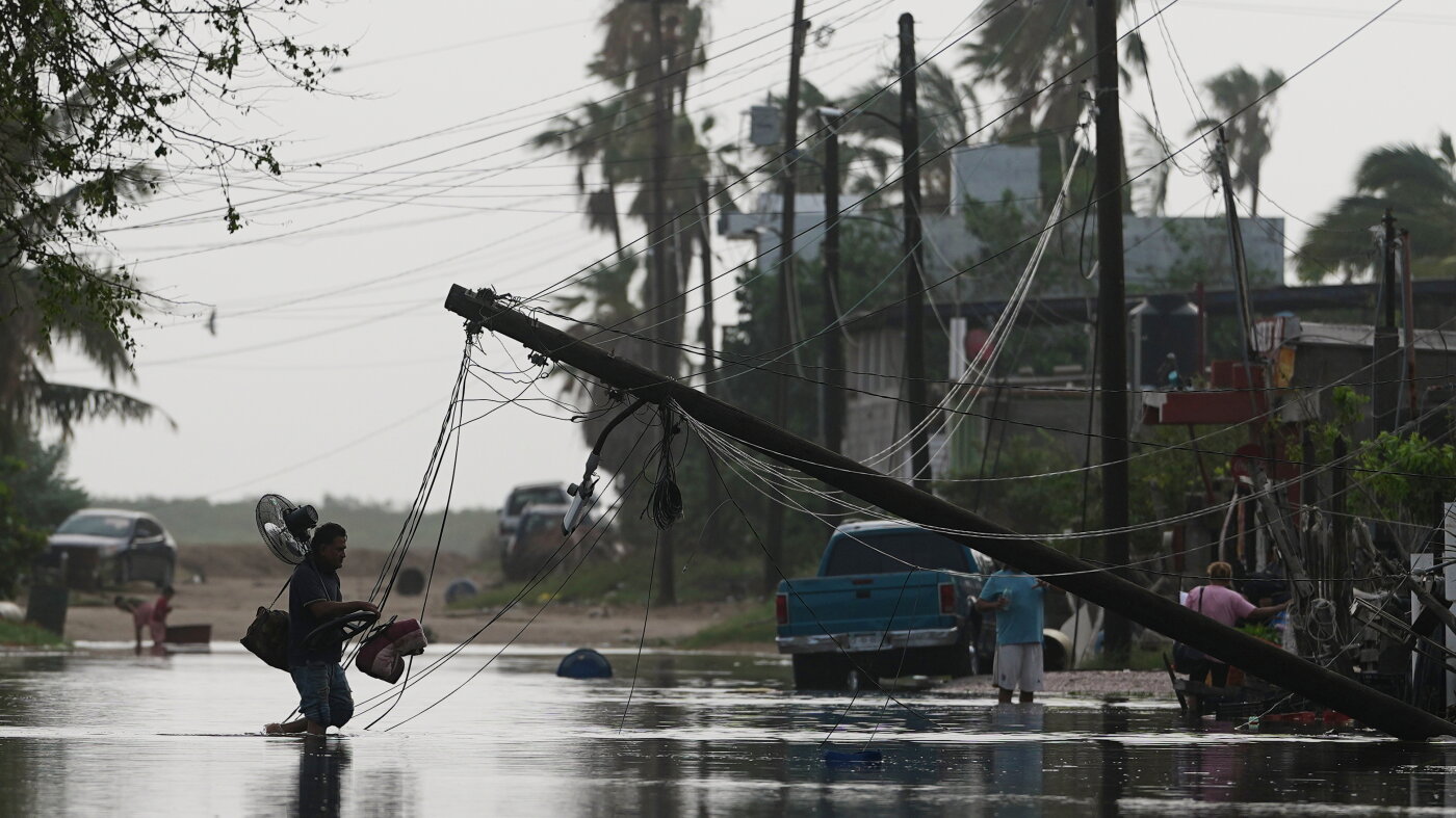 Hurricane Polo's remnants bringing more rain to flood-struck U.S. Southwest : NPR