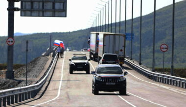Russia and North Korea open first road link across border