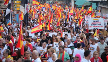 Ceuta border crisis tensions overshadow annual public celebration