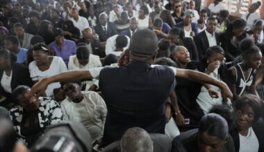Hundreds mourn 4 victims of brutal Haiti gang attack that killed 47