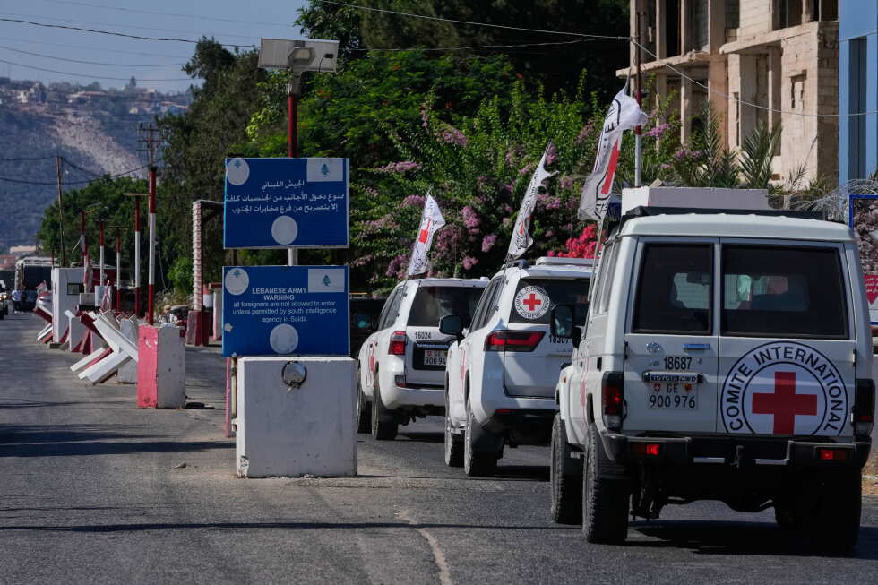Lebanon prisoners released by Israel to Red Cross as part of deal