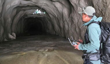 Nepal filmmaker uses drones to search for the missing in flooded hydropower tunnels