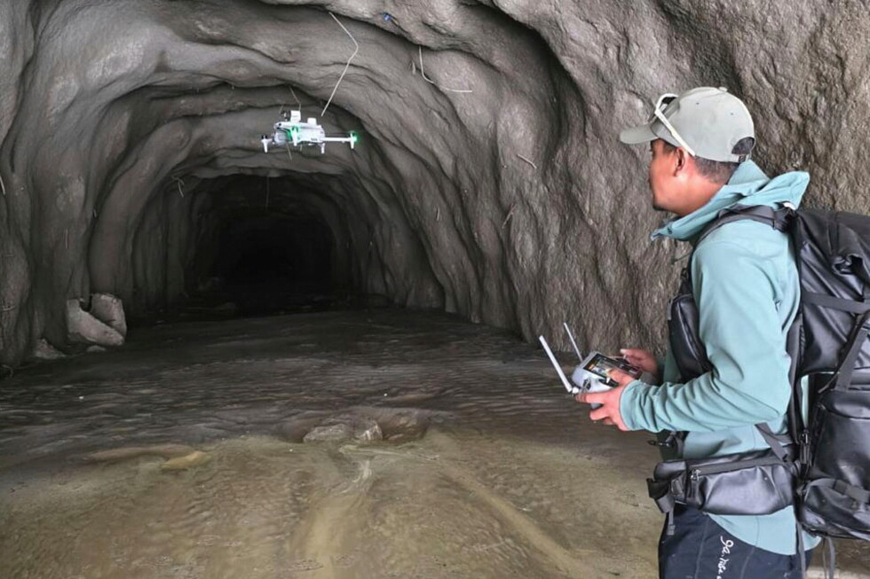 Nepal filmmaker uses drones to search for the missing in flooded hydropower tunnels