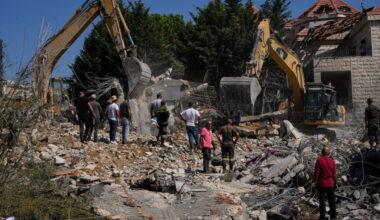 Israeli airstrikes in Lebanon kill 12, and other Mideast developments today