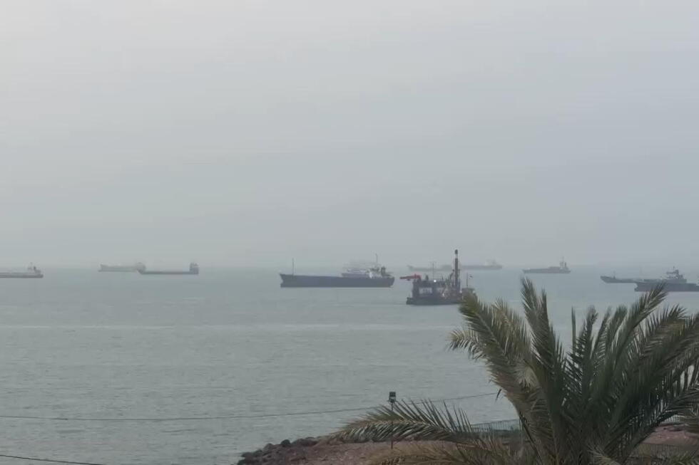 Video shows vessels near Strait of Hormuz amid tensions between Iran and U.S