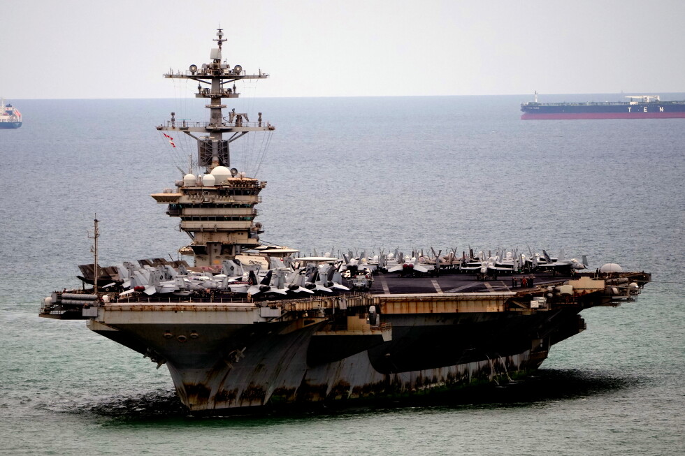 The USS Abraham Lincoln arrives in Thailand after Mideast deployment