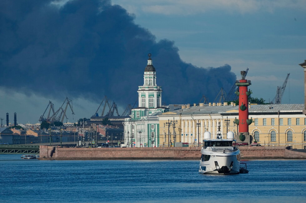 War hit home in Russia this summer with gas lines, buzzing drones and burning warehouses