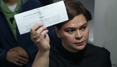Philippines vice president posts bail in threats case